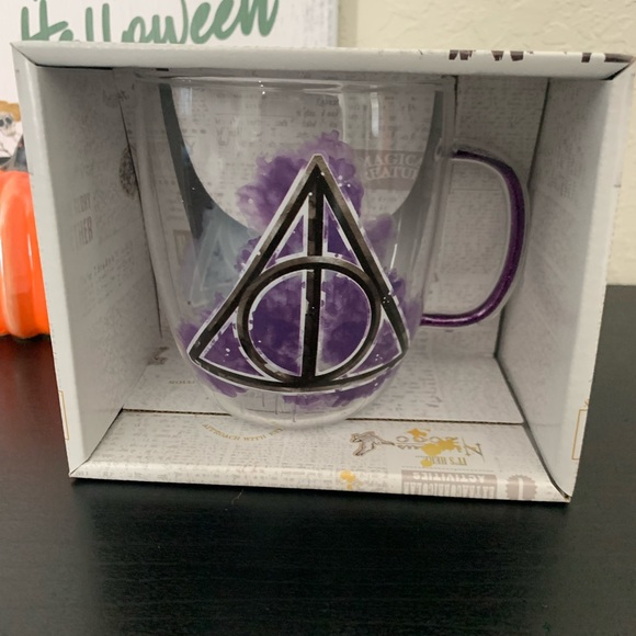 Harry Potter Glass Glitter Mug - Picture 12 of 13